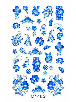 Слайдер Mezze набор Гжель из каталога Слайдеры MEZZE Наборы 8 шт, в интернет-магазине BPW.style